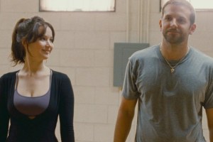Tiffany (Jennifer Lawrence) and Pat (Bradley Cooper)