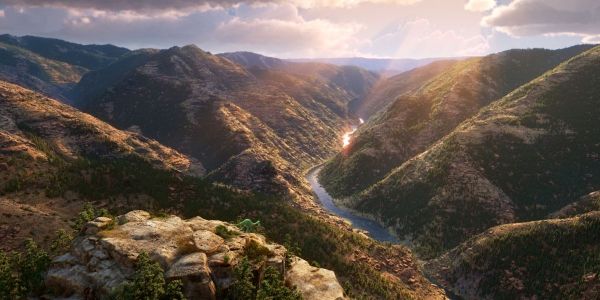 The Good Dinosaur features some of the most breathtaking landscape animation you will ever see.